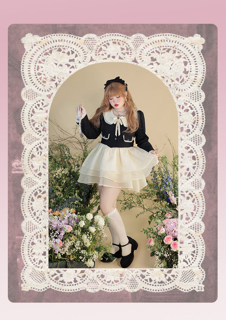 HardCandy~Plus Size Lolita Elegant Puffy Skirt Suit   