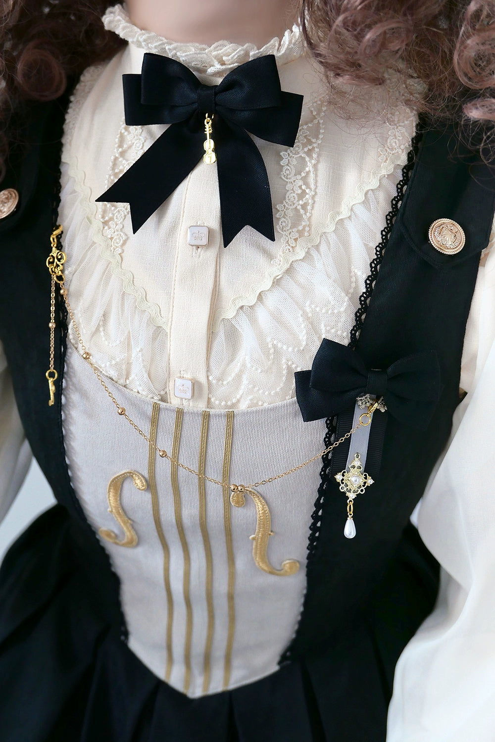 (BFM)Miss Point~Customized Lolita Jumper Dress~Elegant College Lolita JSK 32198:377364