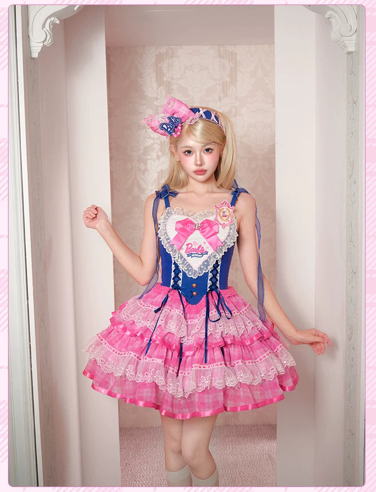 Silky Ballet - Cotton Sweet Lolita Blouse and Two-Size Crown Set 45915:867703