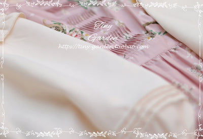 Tiny garden~Cute Lolita Blouse Long Sleeve Lolita Shirt   