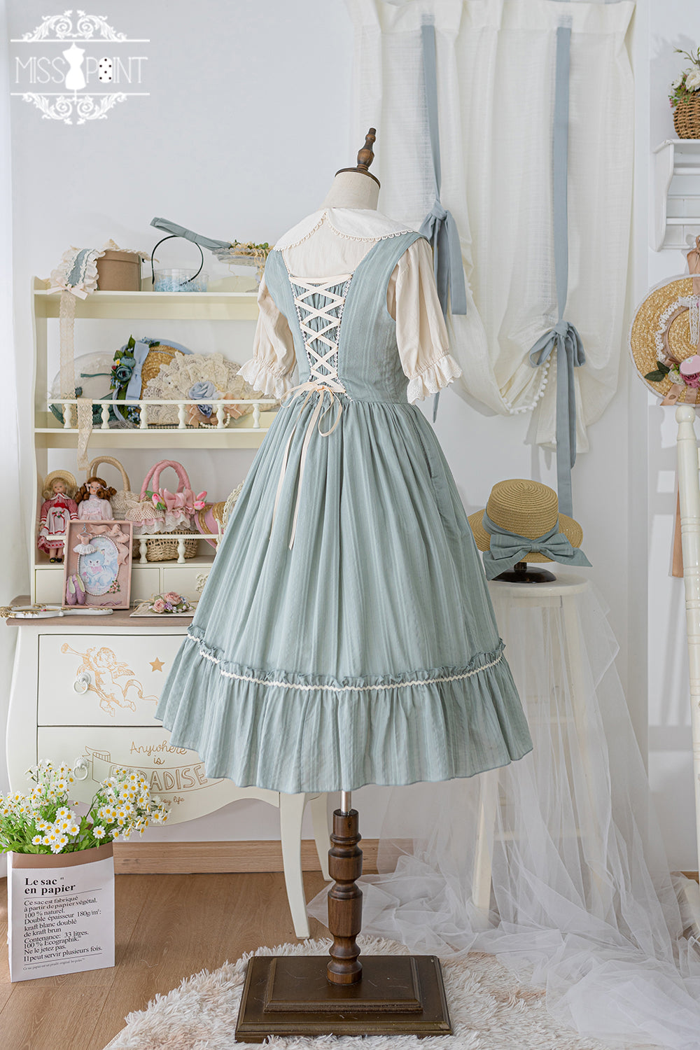 (Buyforme)Miss Point~Happy Summer Elegant Lolita Floral JSK 17940:246038