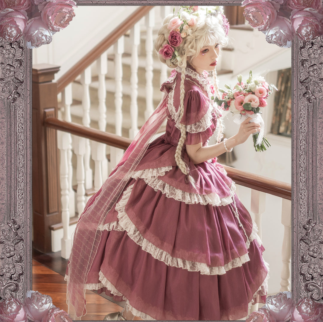 Henrietta~Look for Butterflies~Elegant Lolita Princess Dress Multicolor Custom Size   