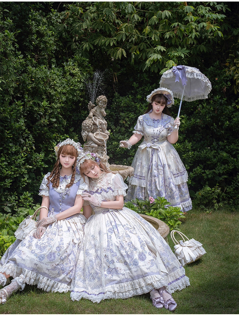 NanShengGe - Purple Memoirs - Plus Size Lolita Classic Dress Suit