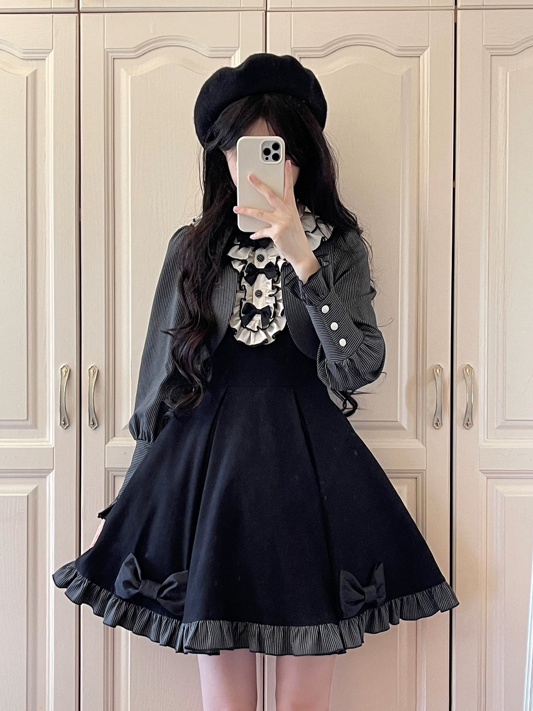 Chunhewusan~Viorel Nocturne~Classic Lolita OP Elegant Lolita Dress   