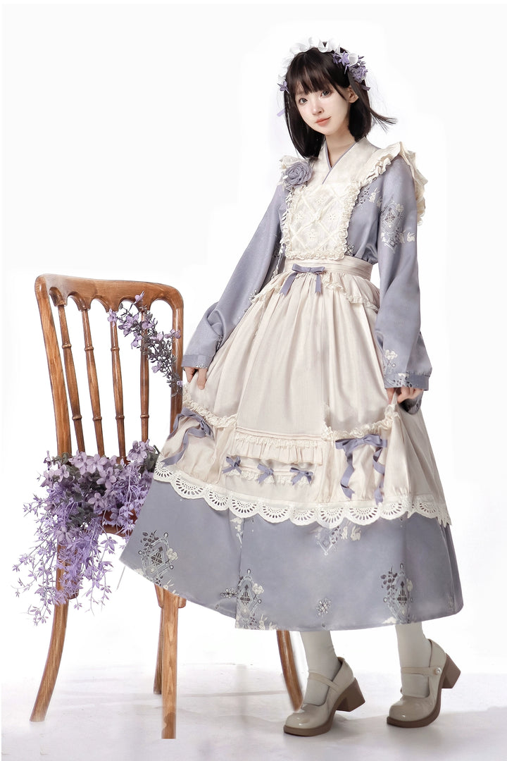 Meow Studio~Cloud Pharmacy~Qi Lolita OP Lolita Overskirt   