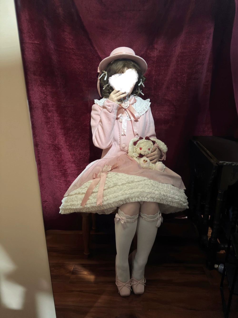 LeMiroir - Winter Solstice - Elegant Lolita Winter Short Coat & SK 44069:794272