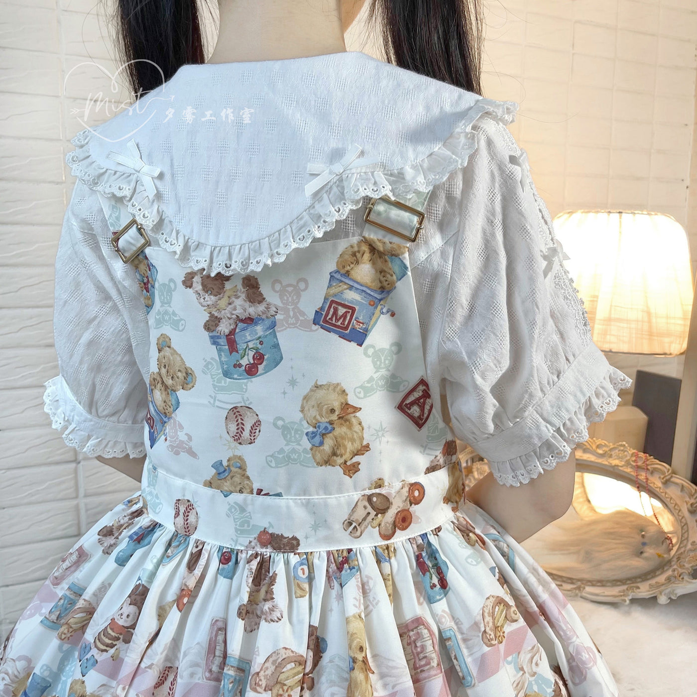 MIST~Kawaii Lolita Lace Shirt   