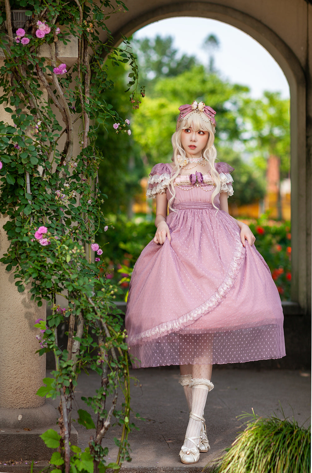 Infanta~Diana~Elegant Lolita OP Dress Multicolor   