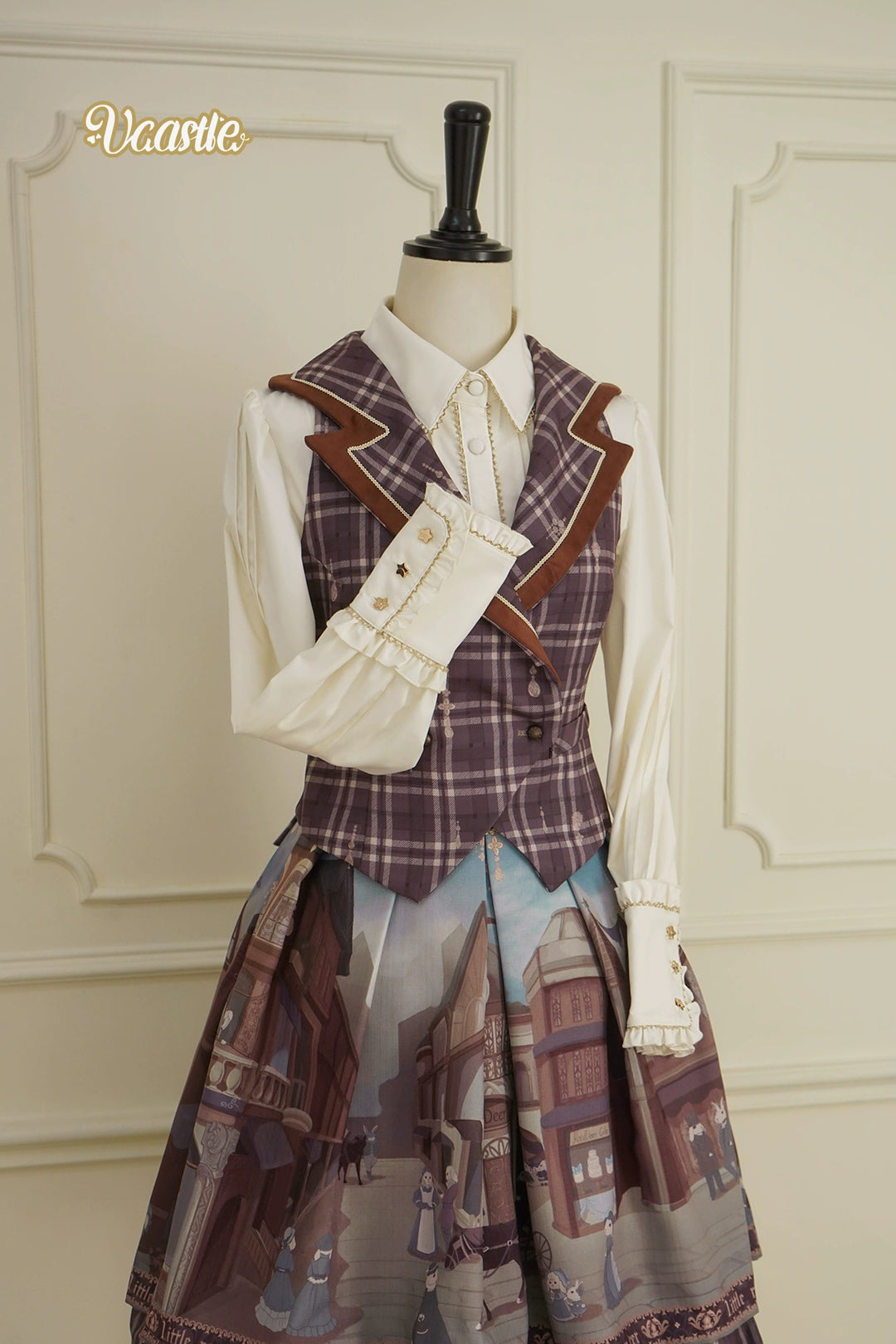 Vcastle~Circus~IP Collab Sweet Lolita Suit and Shirt 40846:681696