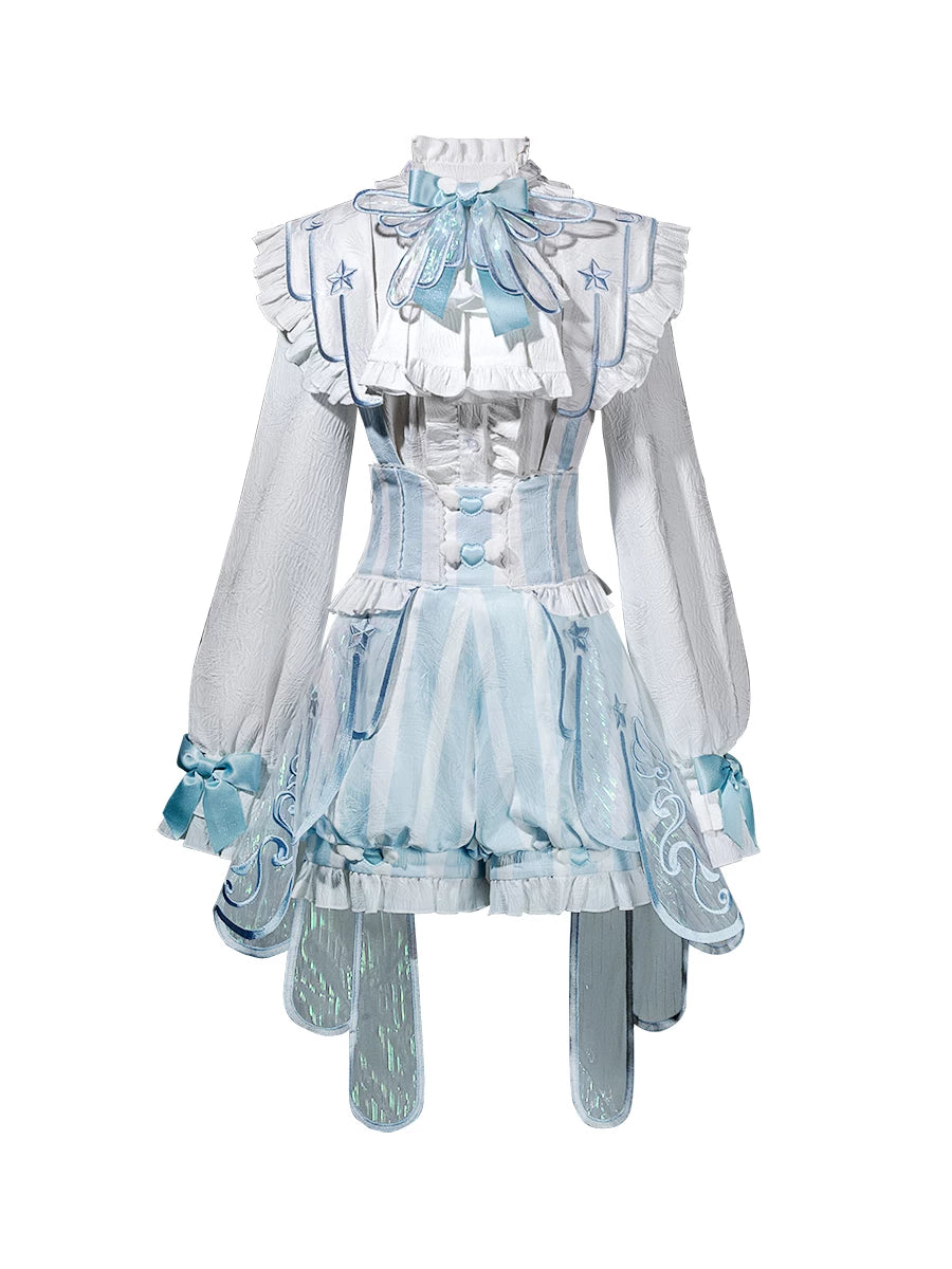 Angelic Covenant - Ouji Lolita Prince Outfit Set, Angel Wing Trailing (2XL L M S XL) 45761:861131