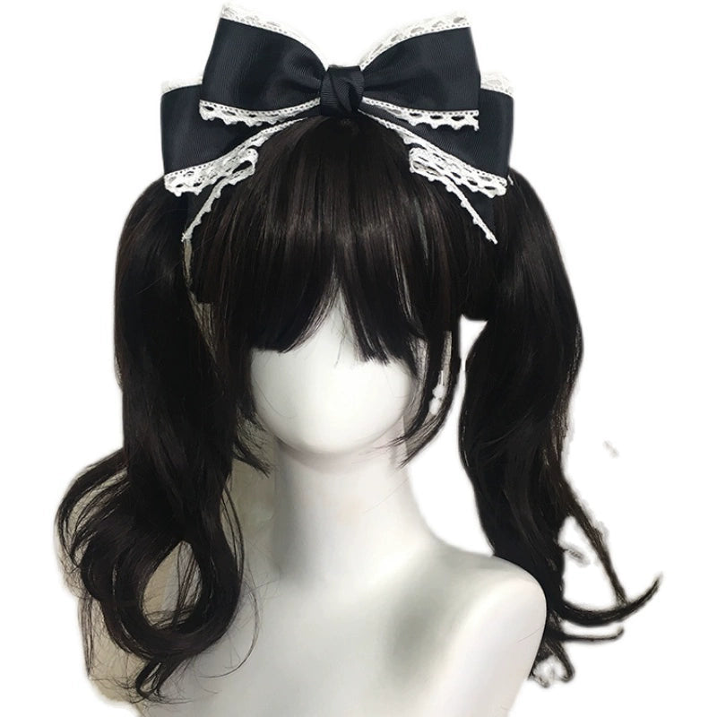 Qingyi Handmade~Sweet Lolita KC Multicolor Bow Lolita Headwear   