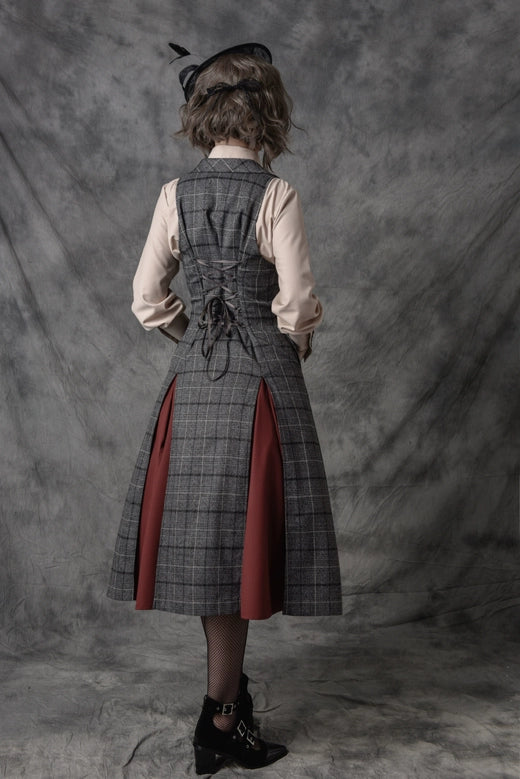 Vancy~Drunken Dreams~Vintage Lolita Dress Mutton Sleeve Shirt 38374:586050