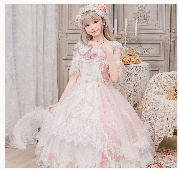 Cat Fairy - Glaze Illusion - Magnificent Wedding Lolita Tea Party Dress