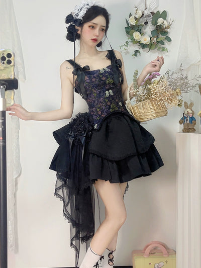 Sakurahime~Kawaii Lolita Daily Dress Set   