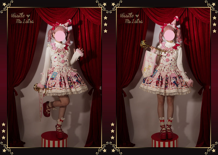 Vcastle~IP Collab Sweet Lolita Salopette and SK