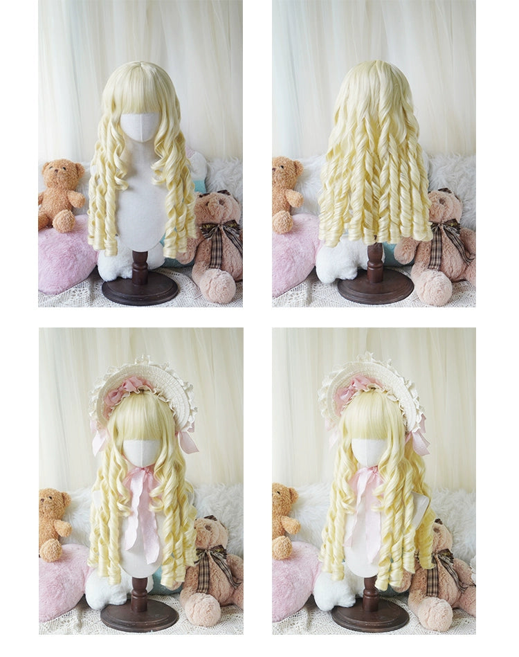 Imperial Tea~Vintage Lolita Wig Doll-Like Elegant Hair   