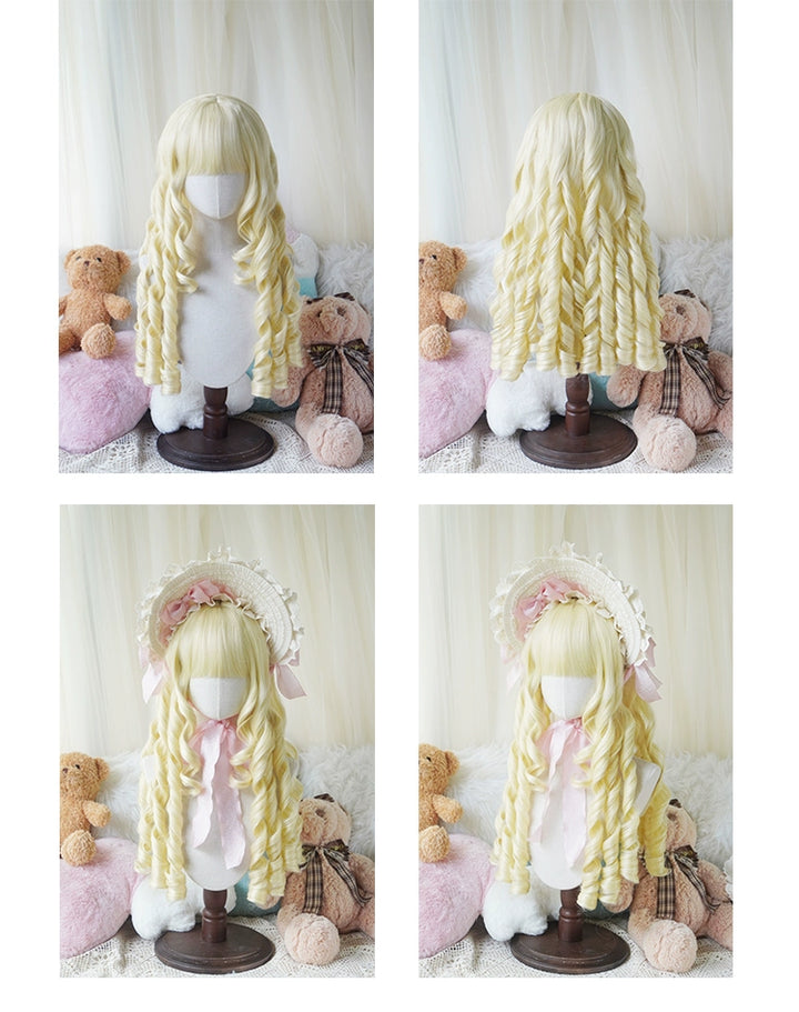 Imperial Tea~Vintage Lolita Wig Doll-Like Elegant Hair   