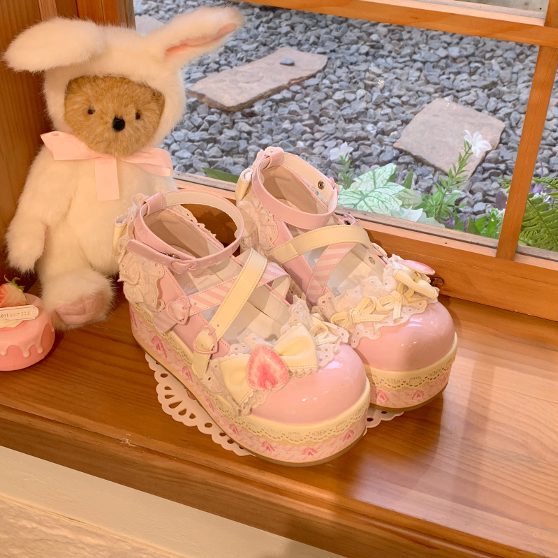 Aimee~Sweet Lolita Shoes High Platform Lolita Shoes 40994:682992