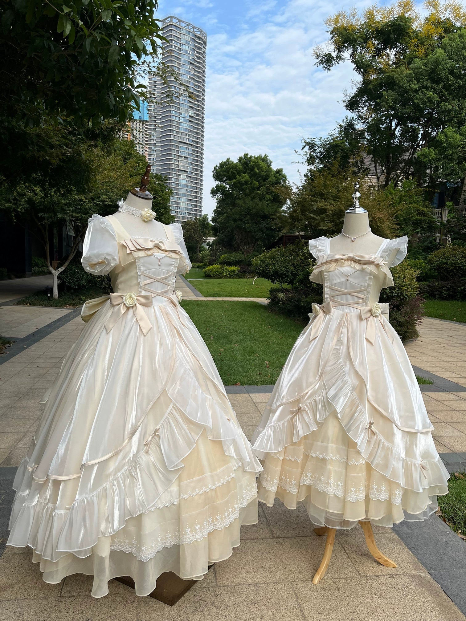 Flight Diary - Princess Lolita Dress Wedding Lolita OP and Daily Wear OP