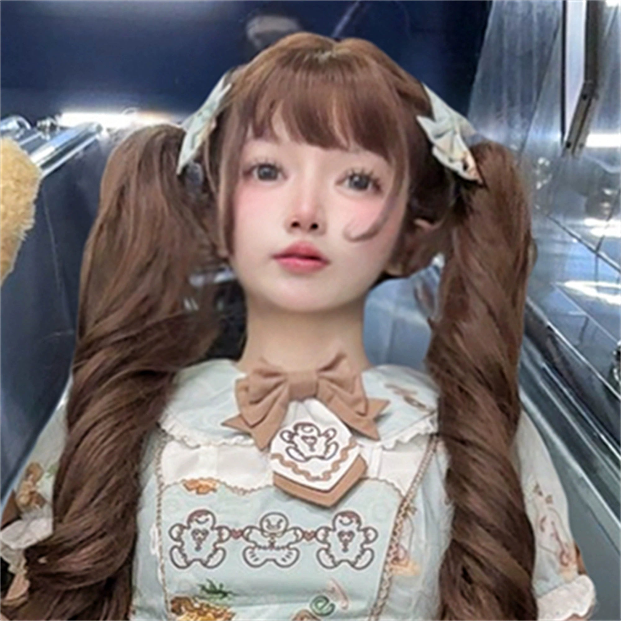 Babyblue~Bear Honey~Sweet Lolita Accessory Gingerbread Man Design 40364:660782