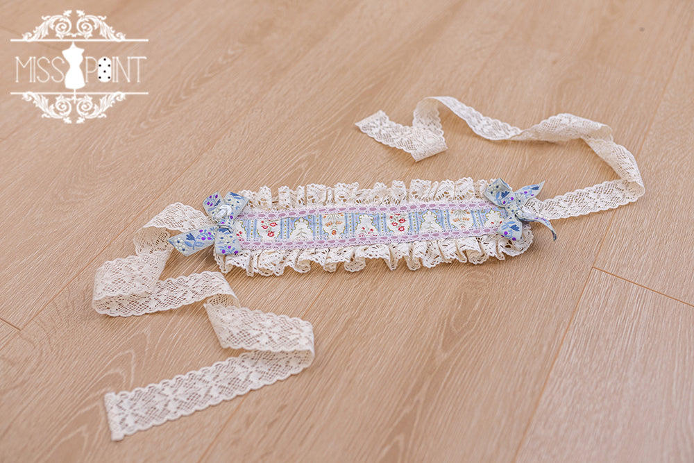 Miss Point - Country Lolita Accessory Assorted Color blue headband