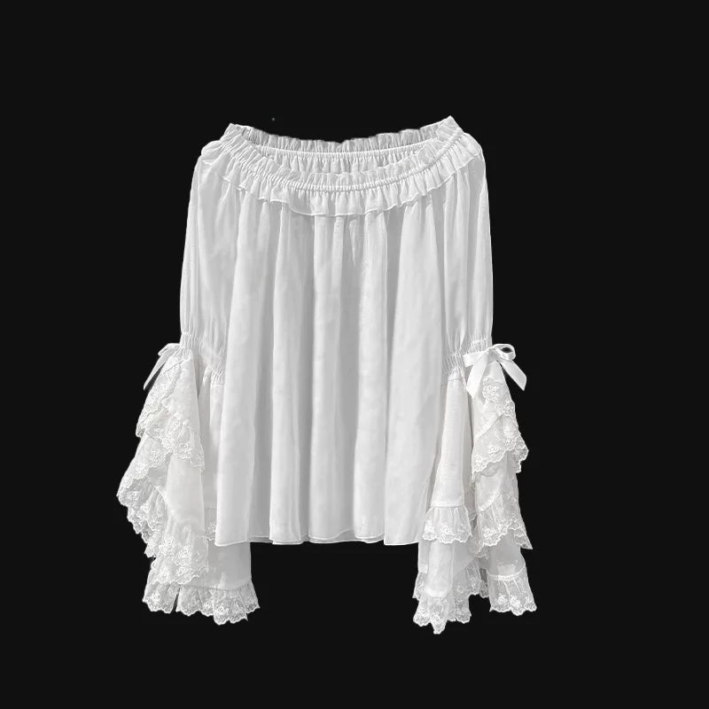 Sweet Mousse - Dreamy Sweet Lolita JSK Dress, Tiered Skirt 44761:821303