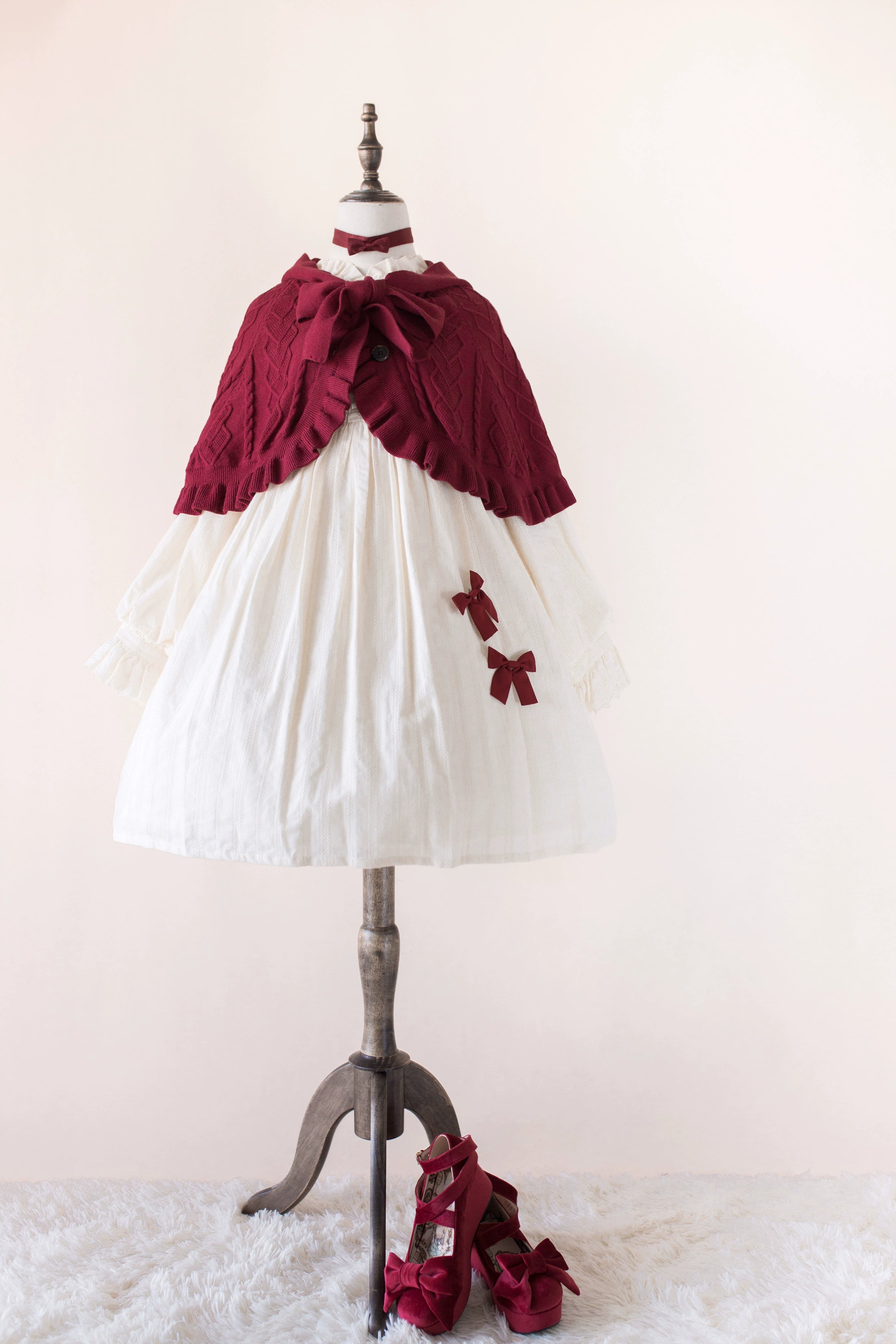 Sara Bell - Little Red Riding Hood - Sweet Lolita Thick Chirstmas Cloak