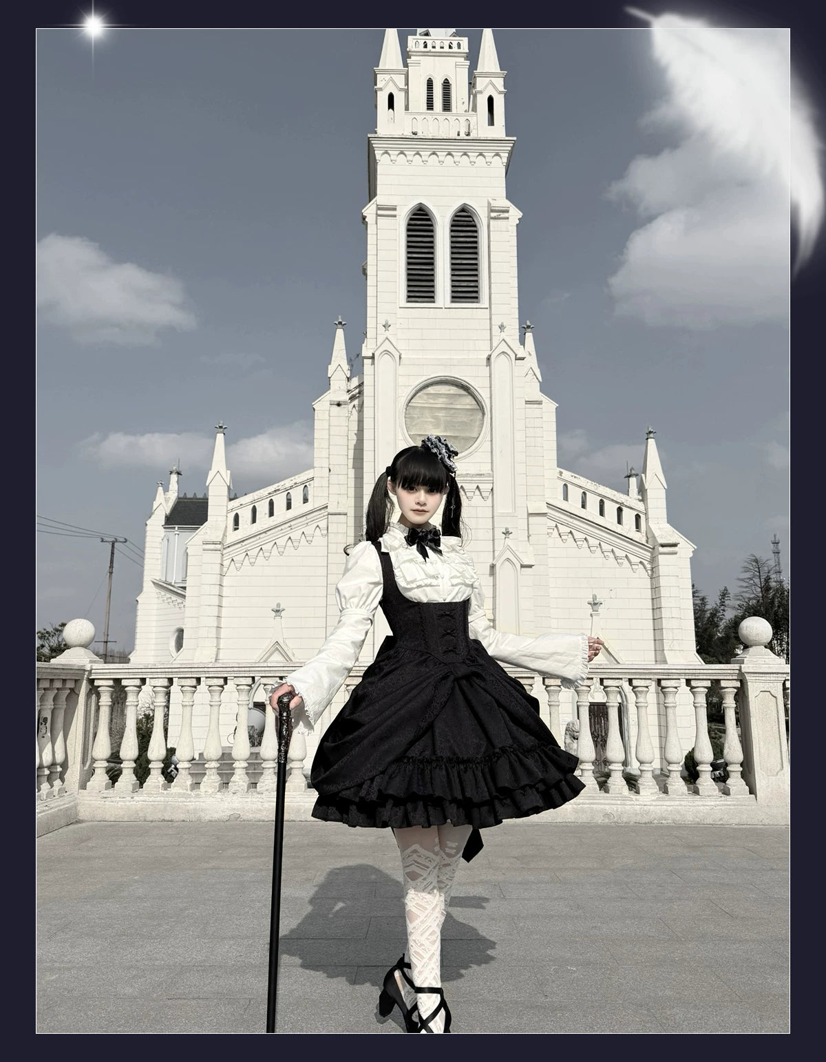 Perfume Bottle - Gothic Lolita Corset JSK Dress, Bust-Supporting 45080:834173