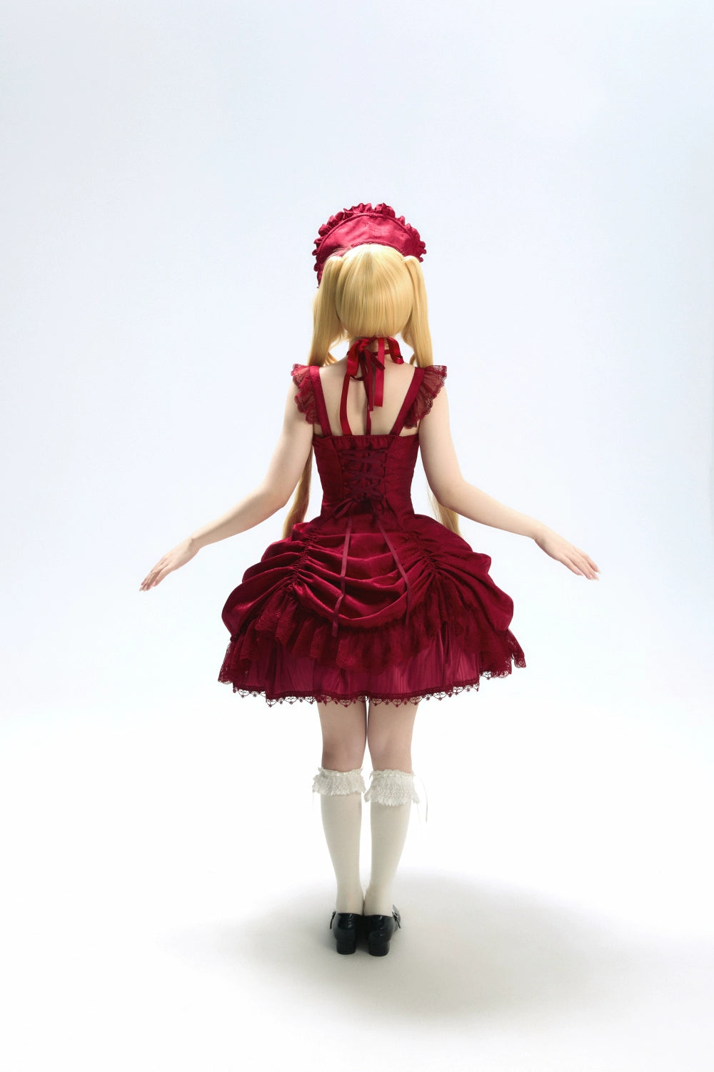 Moon River - Moonlit Spider - Gothic Lolita SK & JSK Dress Outfit Set 44232:799694