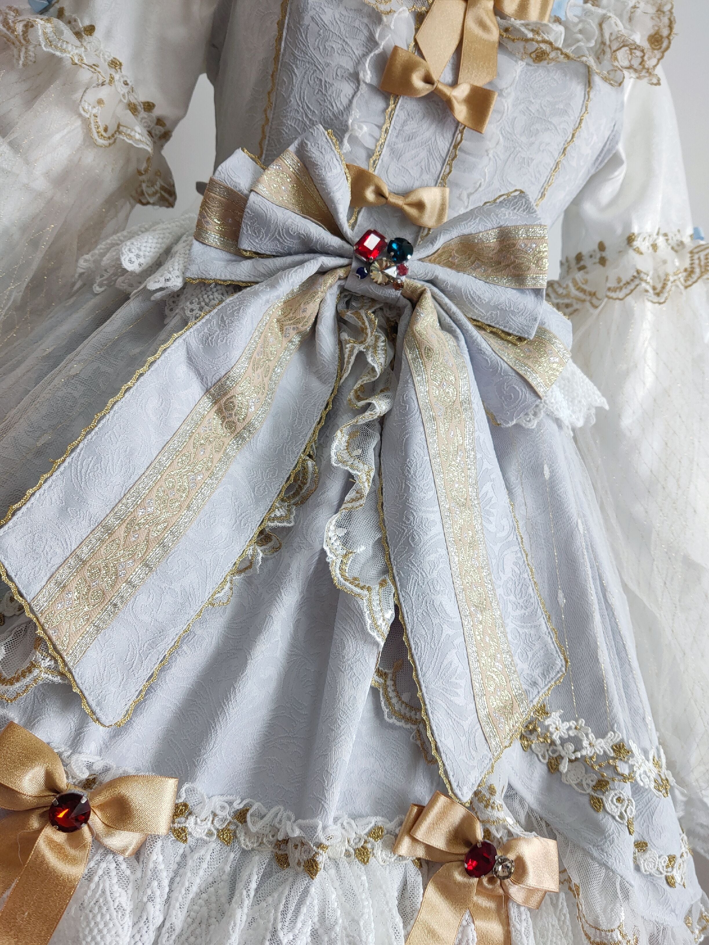 Puppet Night~Elegant Lolita Flounce Hemline Princess Dress Multicolors 19178:270404
