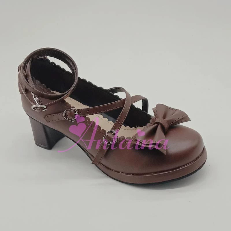 Antaina~Lolita Tea Party Heels Shoes Size 37-40 4046:573854