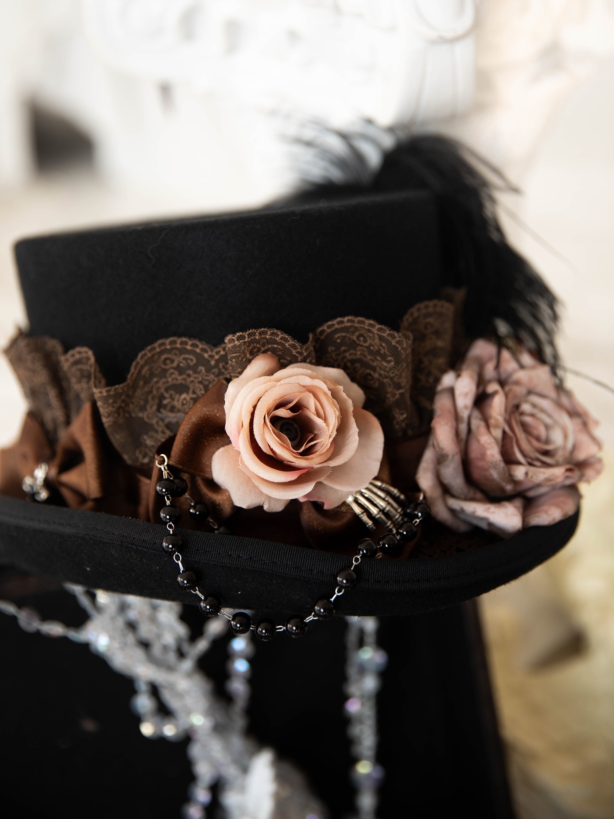 ZJstory~Dragon Bone Cemetery~Gothic Lolita JSK Set with Dragon and Snake Skeleton Embroidery (F L M S) 42699:749794