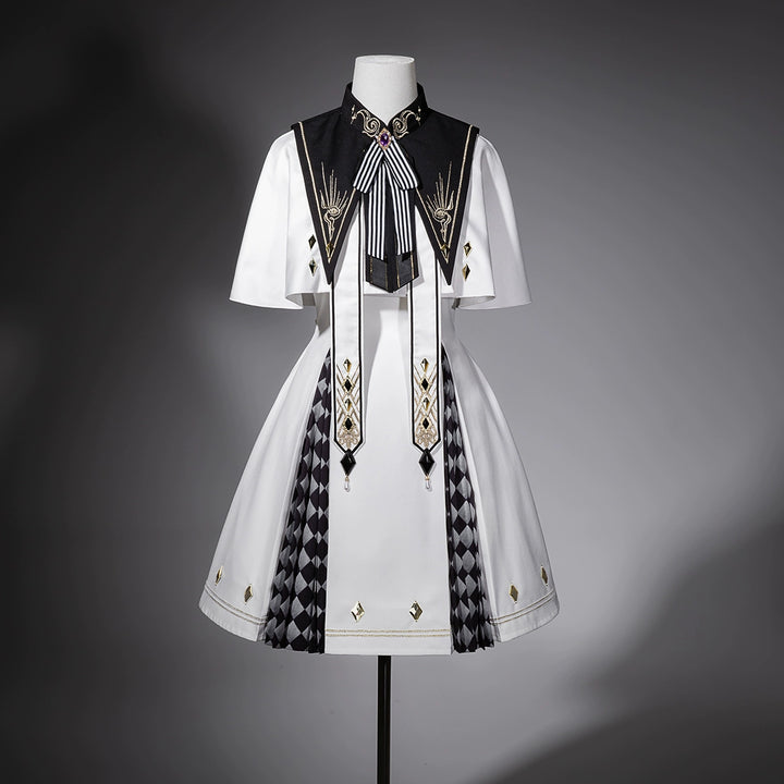 Your Princess~Eye of Truth~Elegant Gothic Lolita Dress Suit With Embroidery
