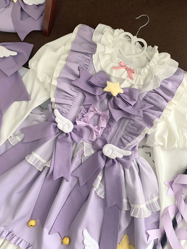 Sugar Girl~Little Star Wing~Sweet Lolita JSK Summer Lolita Dress   