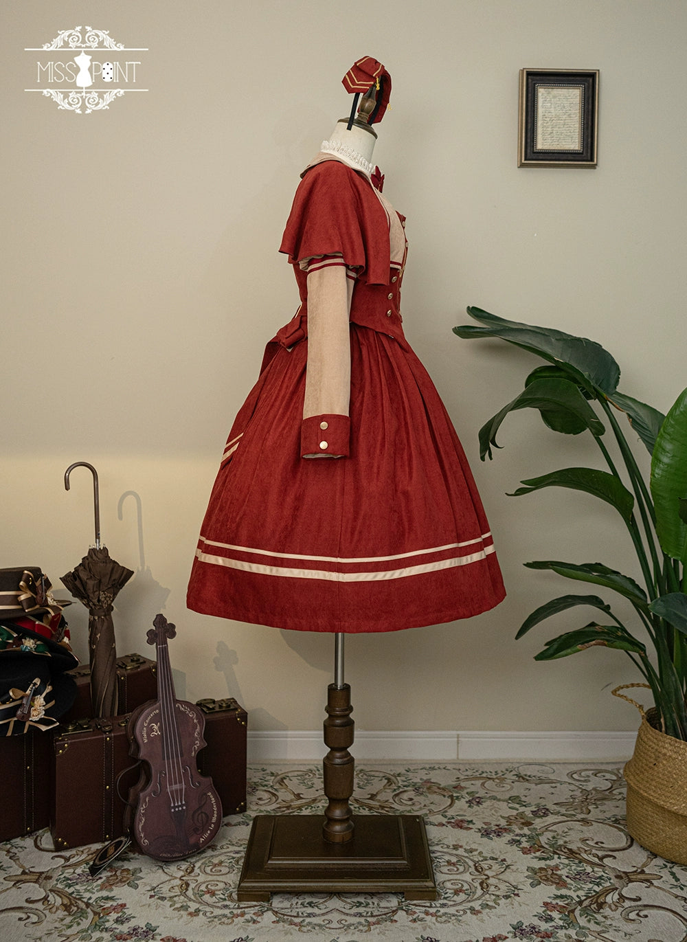 (BFM)Miss Point~ Elegant Lolita Coat~Golden Movement Customized Short Coat 32246:378214