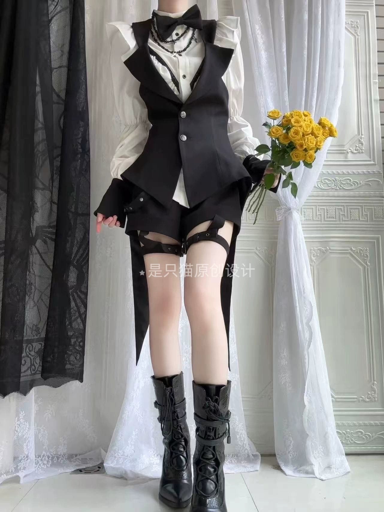Just A Cat - Prince Waiter - Ouji Lolita Suit, Tailcoat Style 43906:789562