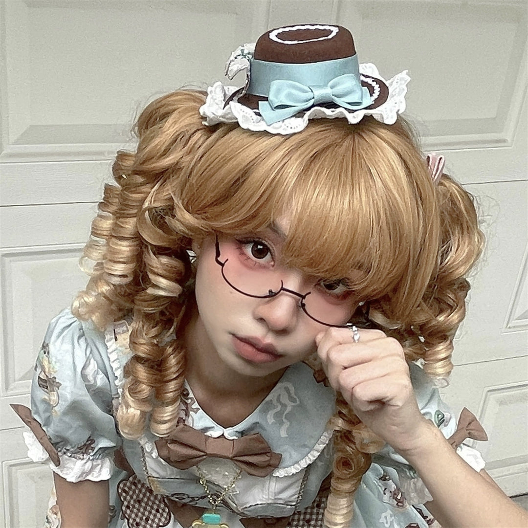 Babyblue~Bear Honey~Sweet Lolita Accessory Gingerbread Man Design   