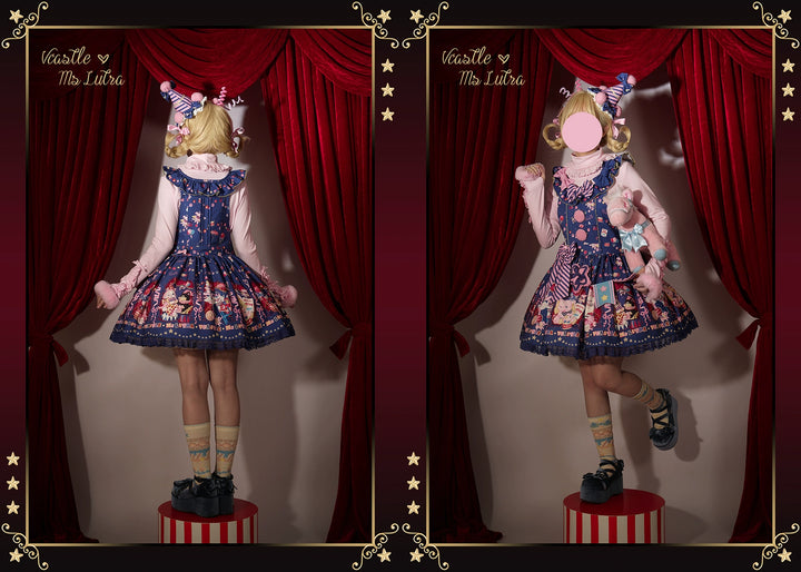 Vcastle~IP Collab Sweet Lolita Salopette and SK