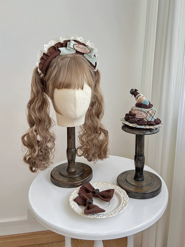 Tan Tuan - Chocolate Mint Day - Chocolate-Inspired Kawaii Lolita Headdress