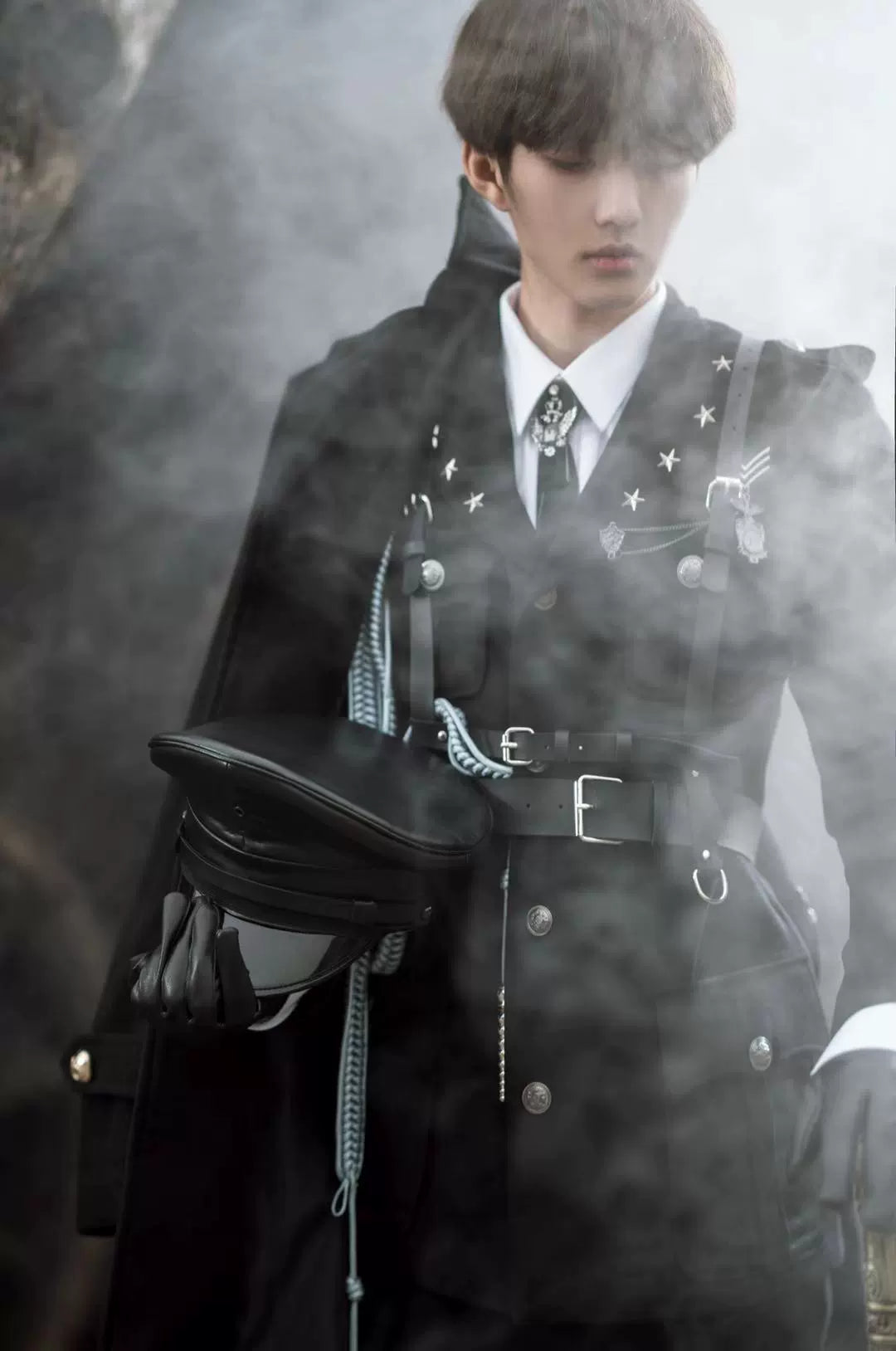 YourHighness~Military Lolita Uniform Autumn Winter Male Coat