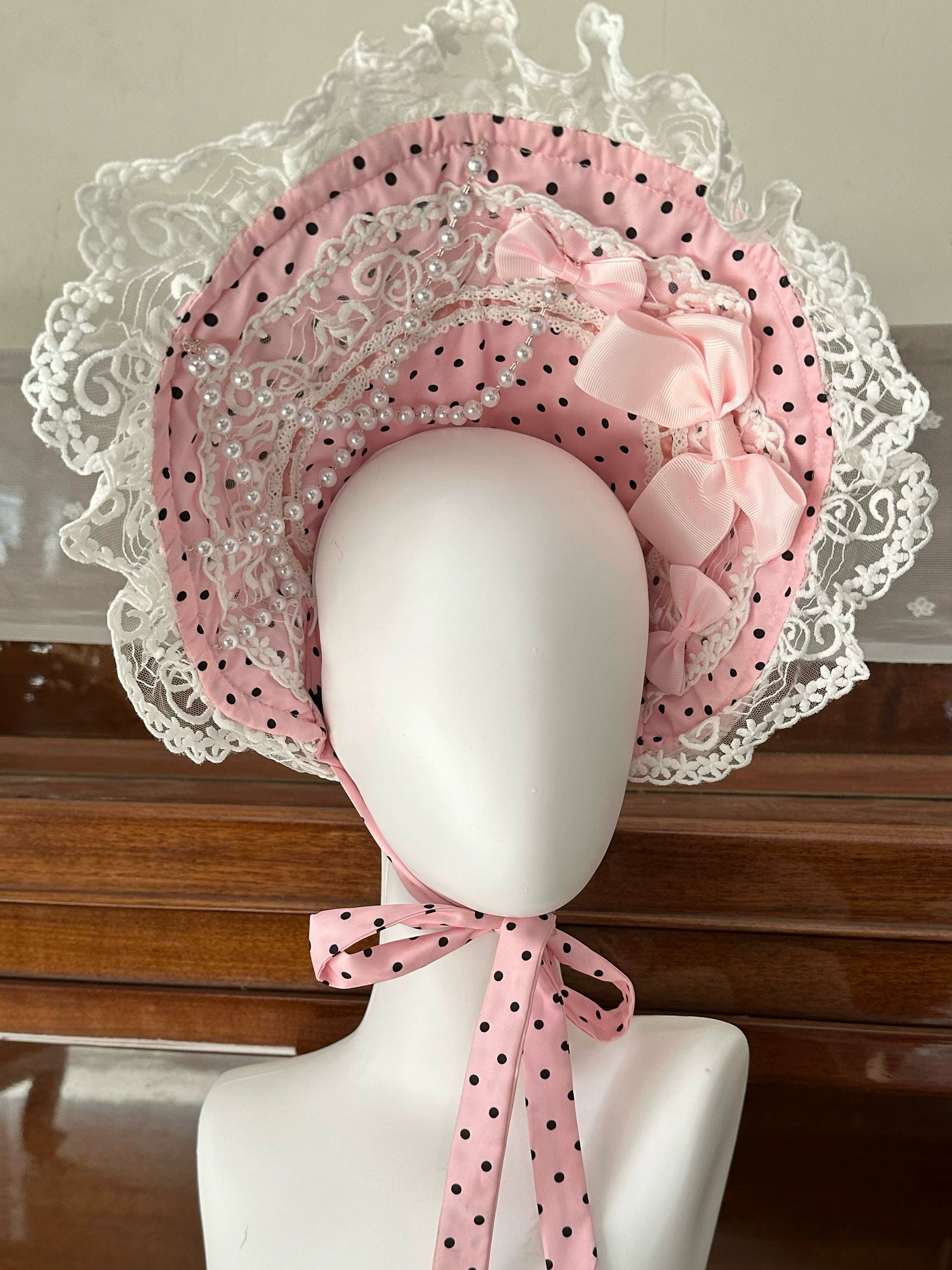 Little Music Note - Old School Lolita Polka Dot Accessories (BNT) 45189:839113