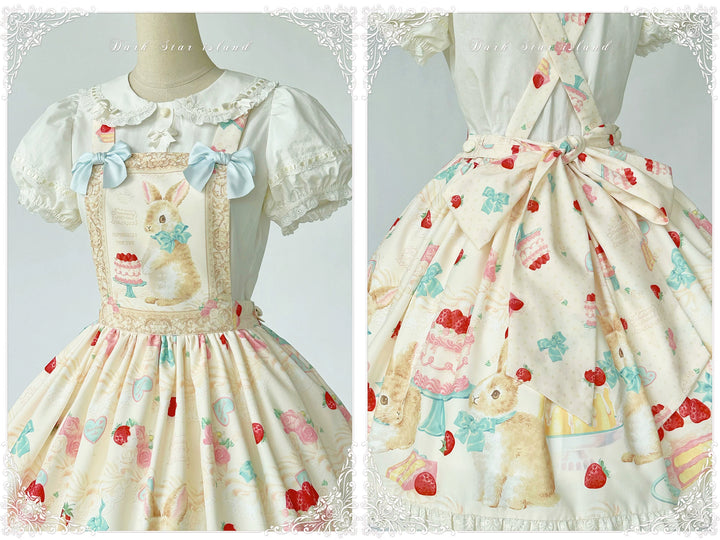 Dark Star Island~Honey Bunny Cake~Sweet Lolita JSK/OP/Strap SK/Shirt 39864:638940