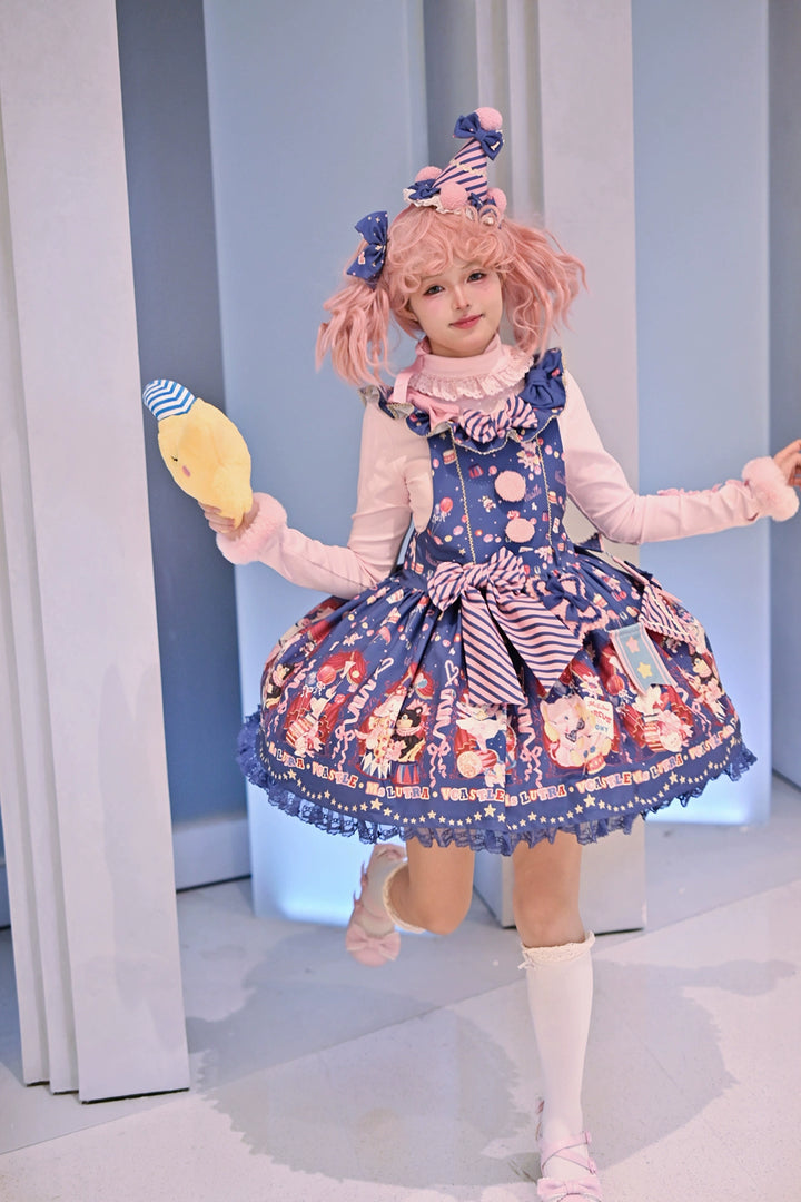 Vcastle~IP Collab Sweet Lolita Salopette and SK 40848:681946