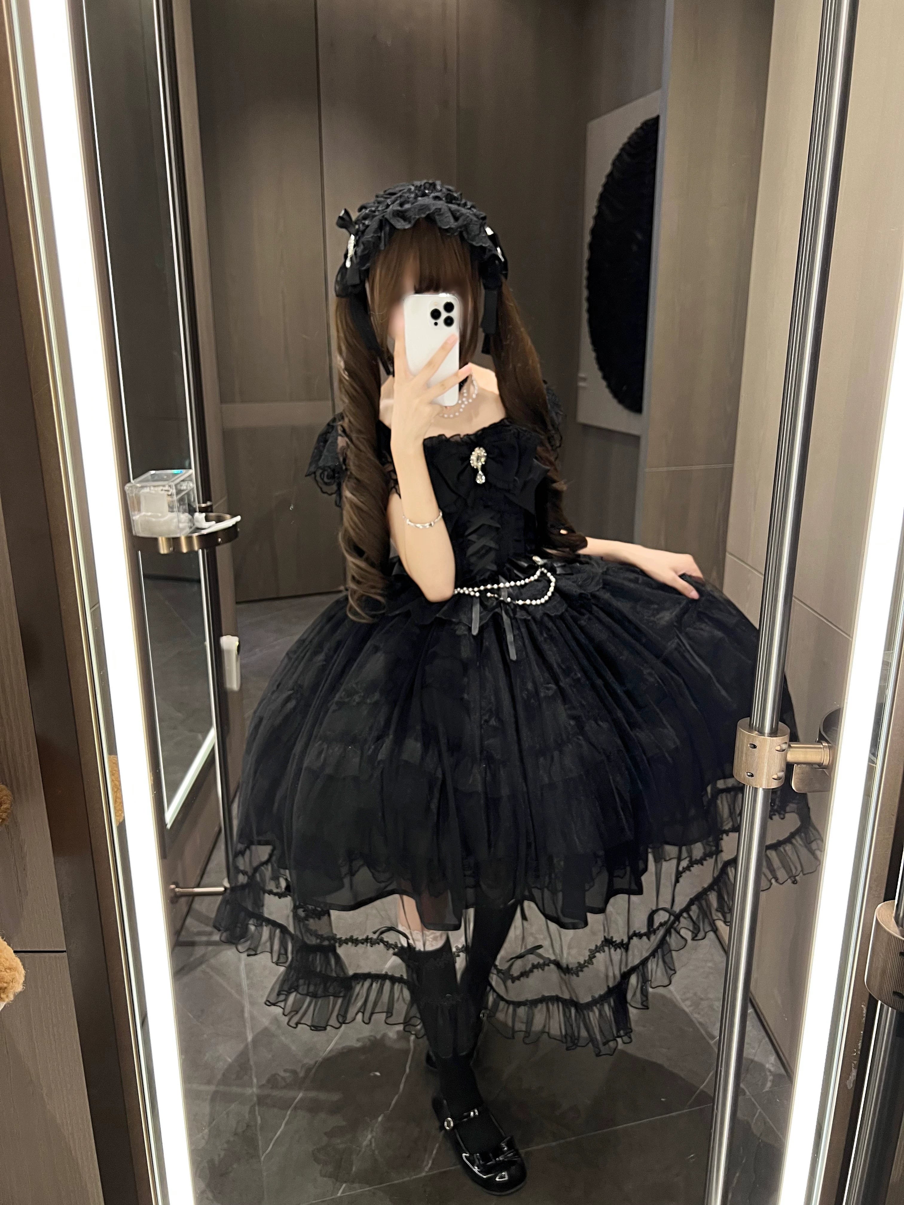 Sugar Girl - Eternal Vow - Weeding Lolita JSK, Detachable Overlay 44248:800942