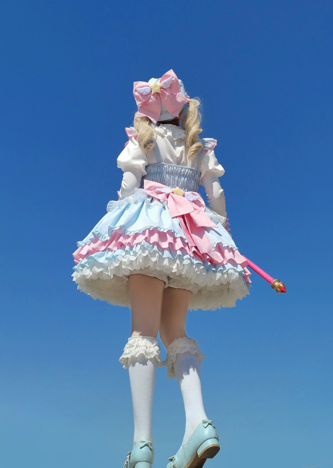 Sugar Girl~Little Star Wing~Sweet Lolita JSK Summer Lolita Dress   