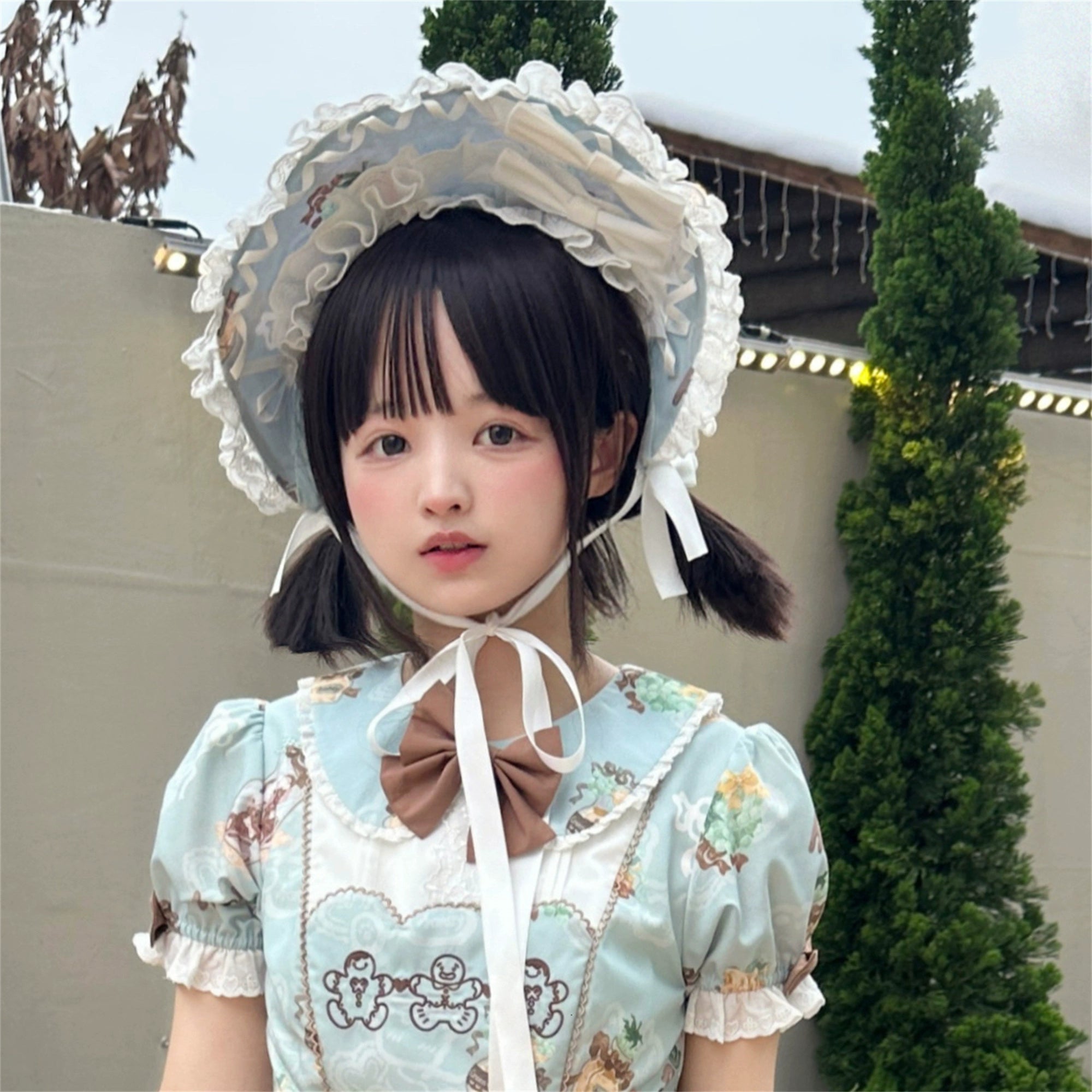Babyblue~Bear Honey~Sweet Lolita Accessory Gingerbread Man Design 40364:660836