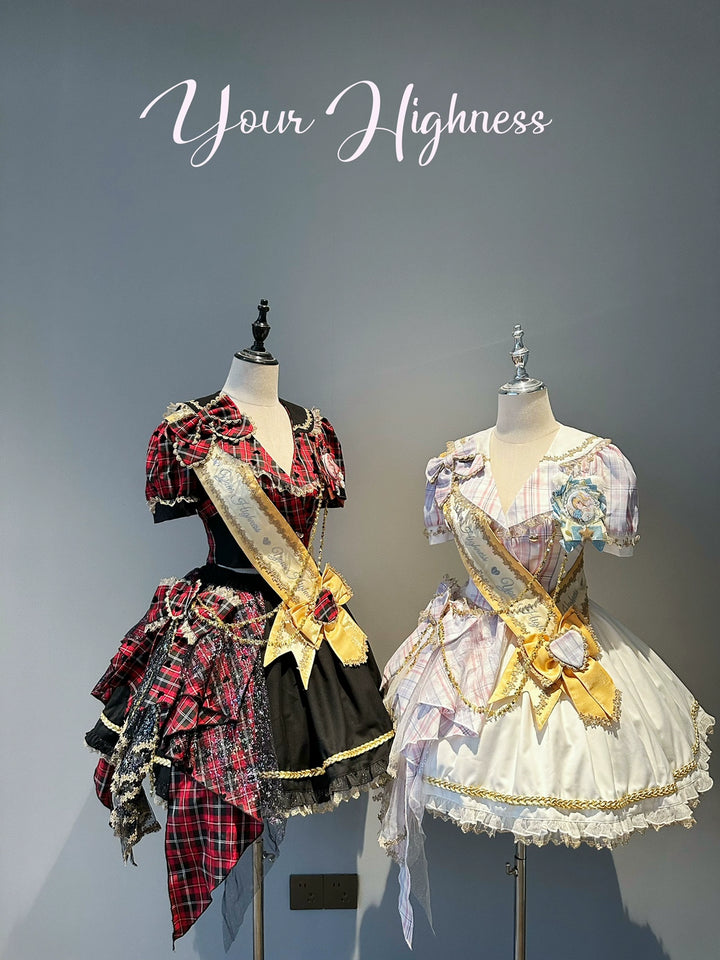 Your Highness~Sweet Lolita Skirt Two-Piece Set Stage Singing Suit   