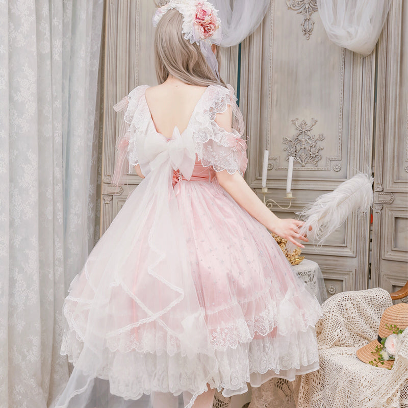 Cat Fairy - Glaze Illusion - Magnificent Wedding Lolita Tea Party Dress