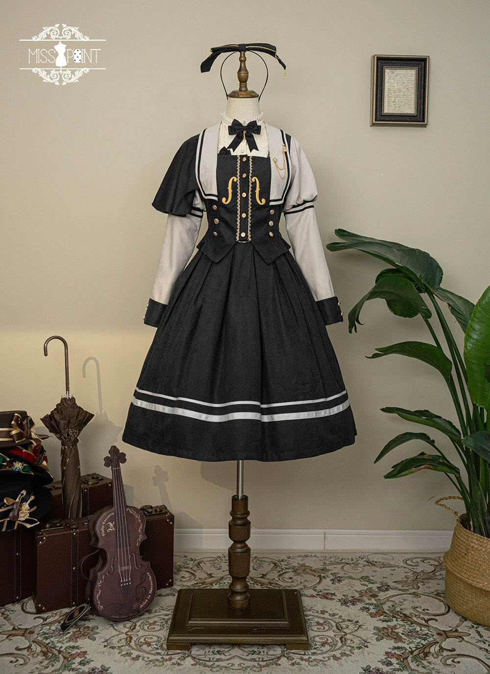 (BFM)Miss Point~Customized Lolita Jumper Dress~Elegant College Lolita JSK 32198:377414