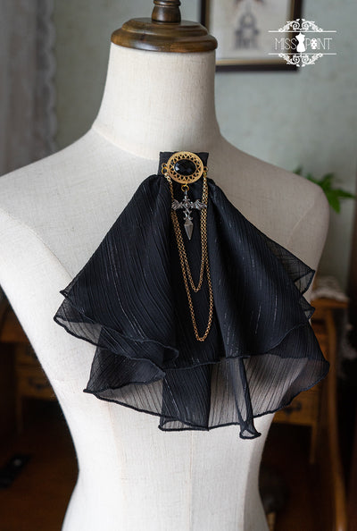 (Buyforme)Miss Point~Lolita Waist Belt Collar Skirt Clip Necklace Bibs cross handkerchief  